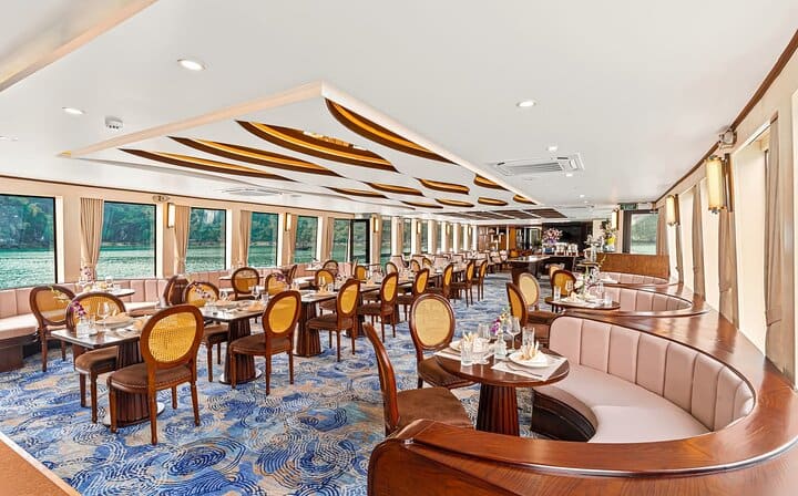 Ha Long Symphony Cruise Luxury Day Tour from Harbor with Pick up