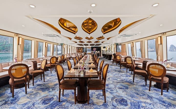 Ha Long Symphony Cruise Luxury Day Tour from Harbor with Pick up