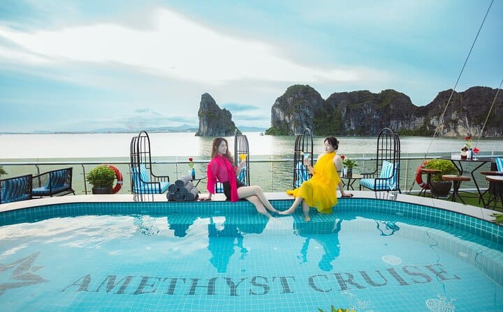 Amethyst - Luxury Daily Cruise From Hanoi with Limousine Transfer