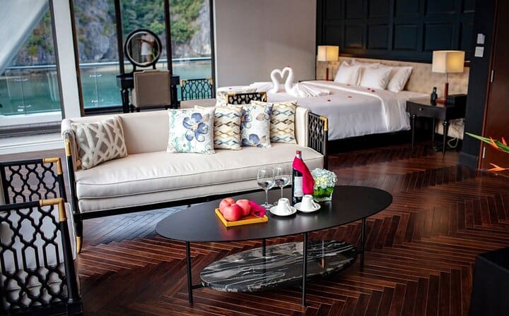 President Sun Terrace Cabin on Greatest Cruises in Halong Bay