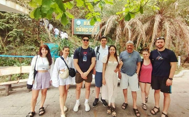 Ha Long Full Day Tour : Kayak,Cave,Swimming from Tuan Chau Island