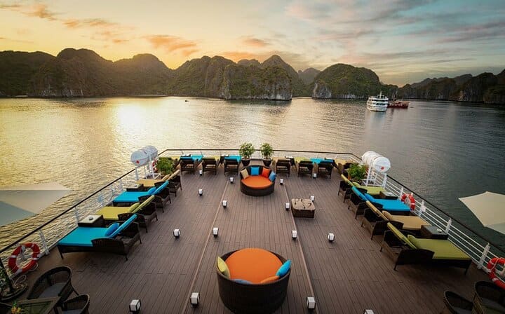 President Sun Terrace Cabin on Greatest Cruises in Halong Bay