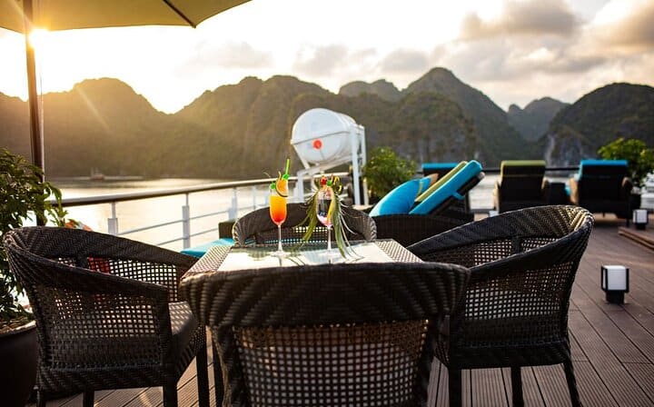 President Sun Terrace Cabin on Greatest Cruises in Halong Bay