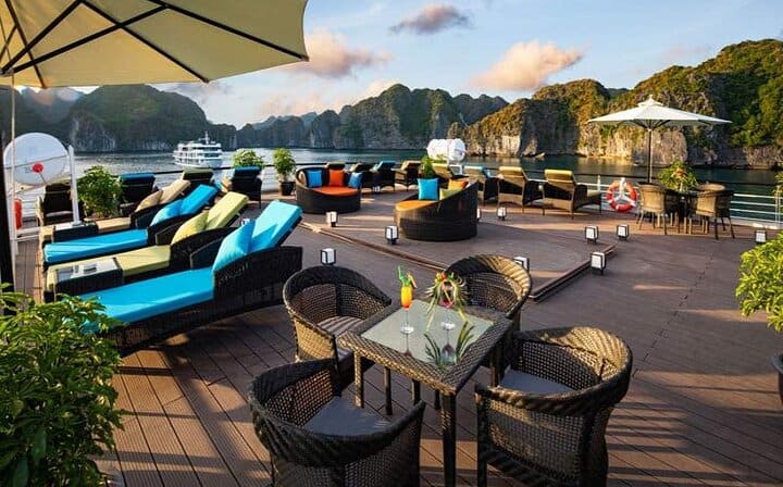 President Sun Terrace Cabin on Greatest Cruises in Halong Bay