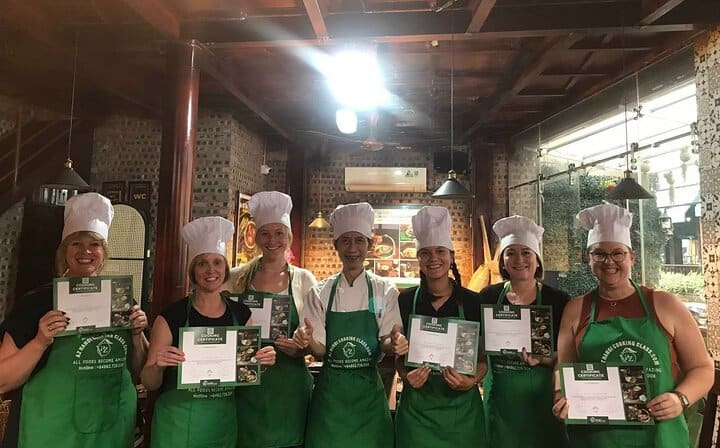 Hanoi Cooking Class: Local Market, Local Food & Local Restaurant.