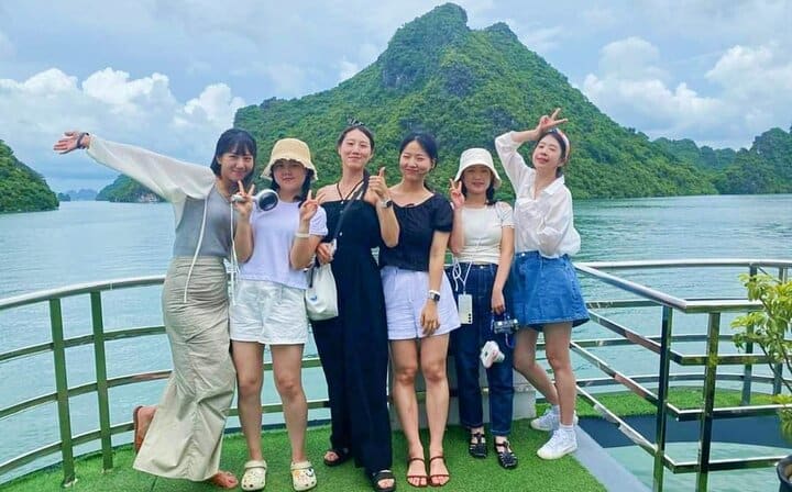 Ha Long Premium Cruise Full Day Tour with Lunch, Cave & Island