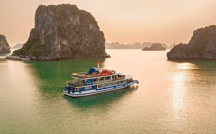 Cozy Bay Premium Cruise 6 Hours Explore Halong Bay FROM Harbor