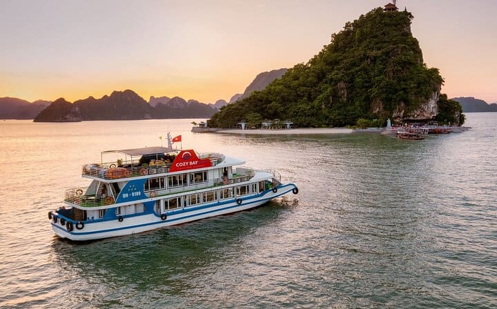 Cozy Bay Premium Cruise 6 Hours Explore Halong Bay FROM Harbor