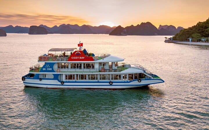 Cozy Bay Premium Cruise 6 Hours Explore Halong Bay FROM Harbor