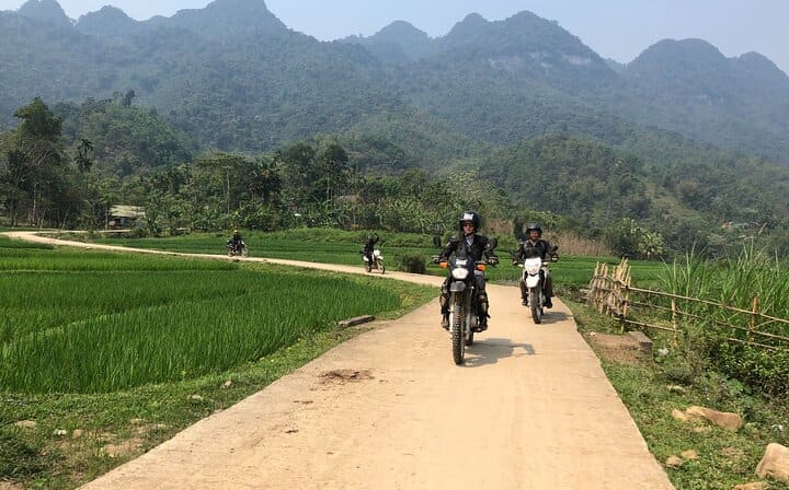Off Road Trekking/ Biking Around Pu Luong Nature Reserv