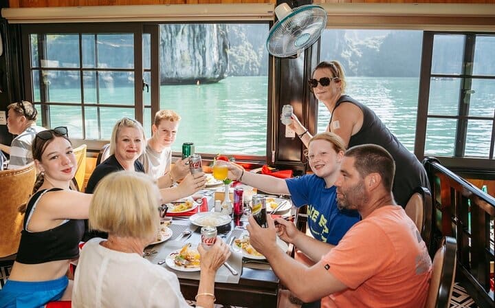 Halong Bay Full-Day Trip Expressway Transfer & Full Activities