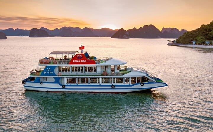 Cozy Bay Cruise 5 Star Halong Day Trip from Hanoi by Expressway