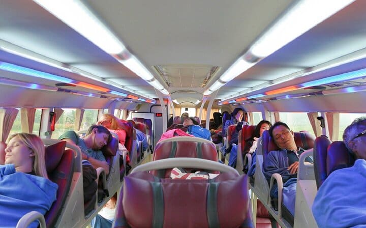 Comfortable Sleeper Bus from Hanoi to Sapa or from Sapa to Hanoi