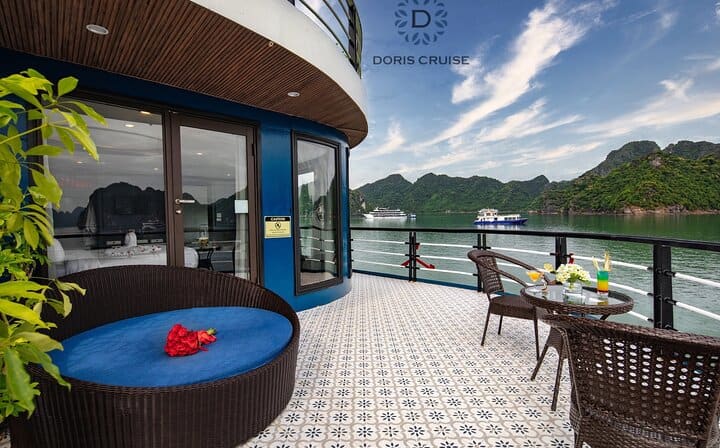 Doris Cruise - Luxury Cruise 2 Days Tour to Halong Bay and Lan Ha Bay