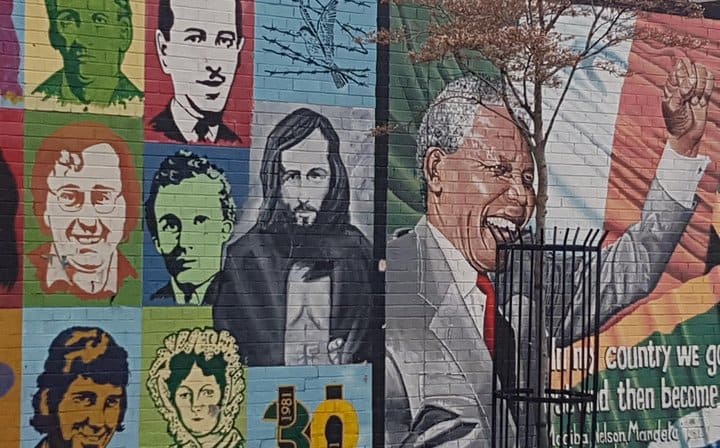 International Wall Political Murals