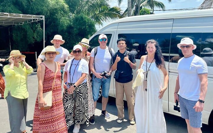 Convenient Pickup service with mini bus, special for the private group tour up to 6 participant