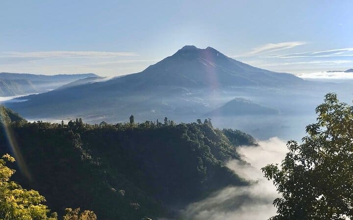 Amazing view of mount batur