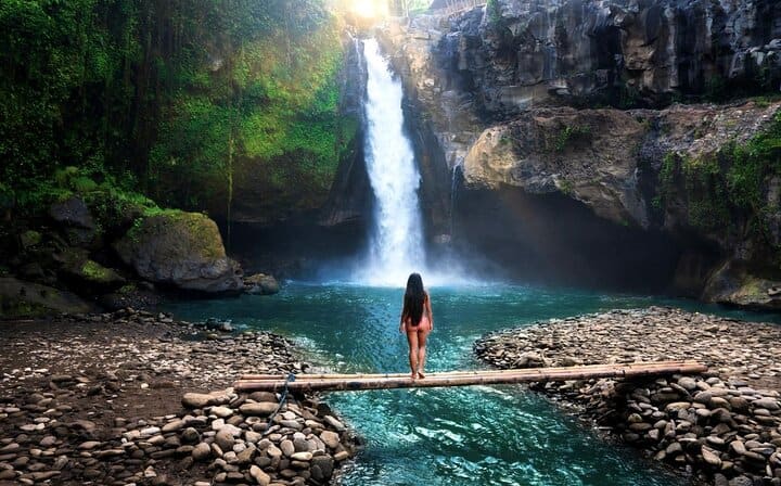 Amazing view of Tegenunga Waterfall