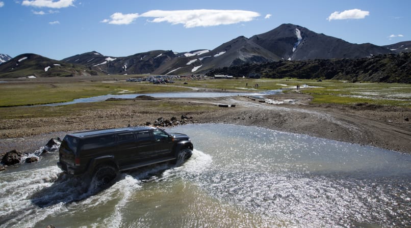 Landmannalaugar super jeep tour