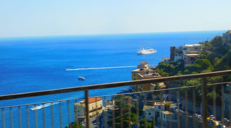 <p>The Tyrrhenian Sea from just above Amalfi.</p>