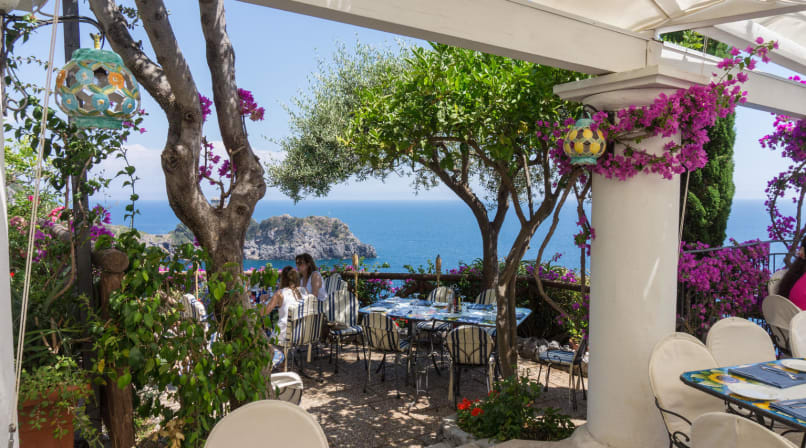 The restaurant where lunch was served