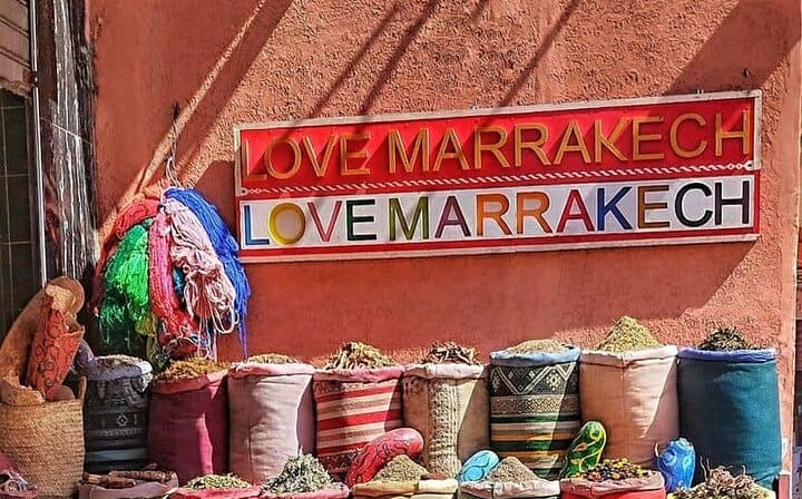 Herbs and spices from the Berber herbarium - Marrakesh