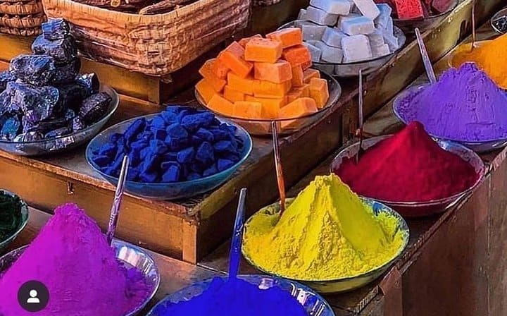 Natural colors from the Berber herbarium - Marrakesh