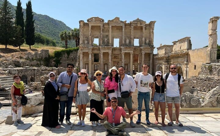 Participants at Library of Celsus
