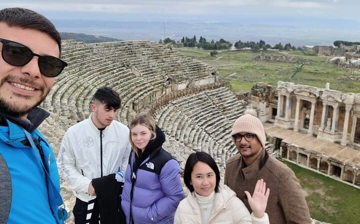Participants at Hierapolis Theater
