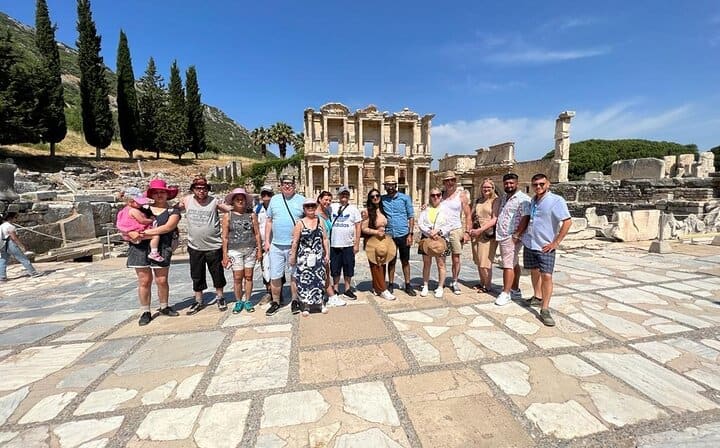 Participants at Library of Celsus