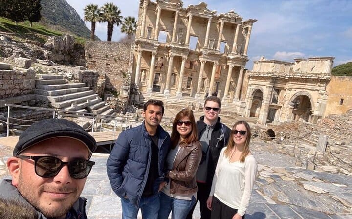 Participants at Library of Celsus
