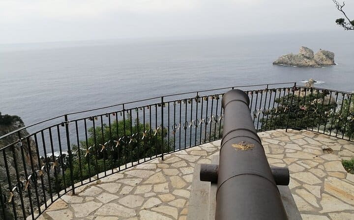The view from Paleokastritsa Monastery