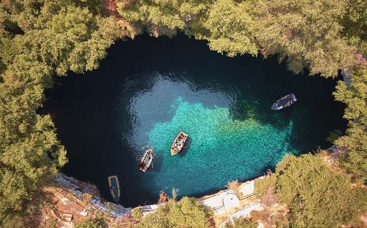 Melissani Cave