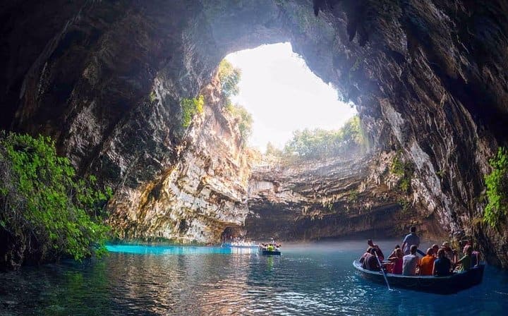 Melissani Cave