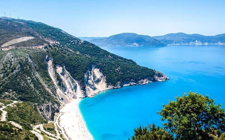 Photo Stop above Myrtos Beach