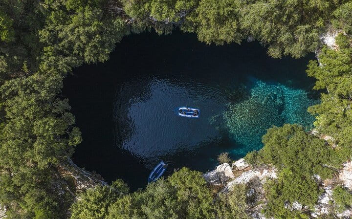 Melissani Cave