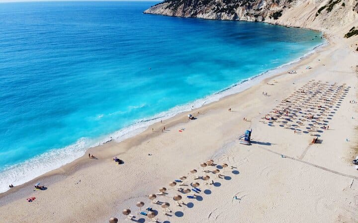 Myrtos beach