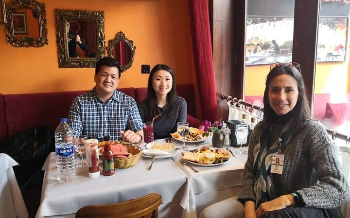 Participants at Lunch