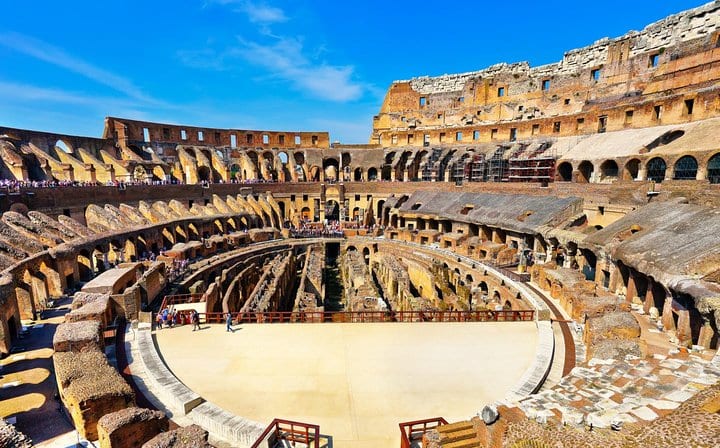 Rome 24-Hour Hop-On Hop-Off Bus + Colosseum, Roman Forum & Palatine Hill with Audio Guide