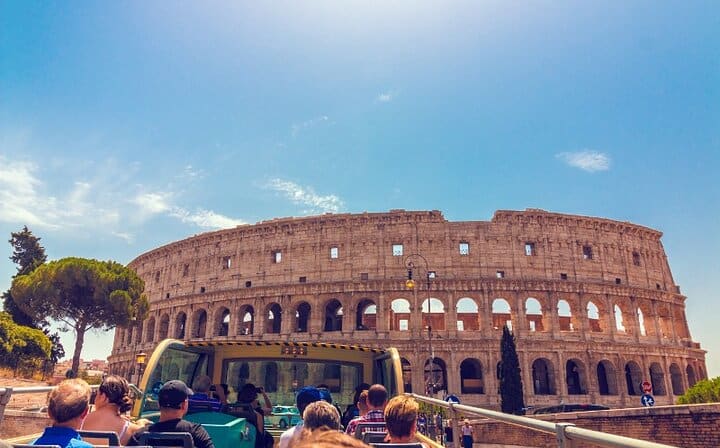 Rome Hop On Hop Off Open Bus + Vatican Museum Sistine Chapel Tour| Fast Track