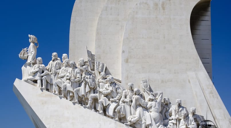 The Padrão dos Descobrimentos was built to celebrate the 500th anniversary of Henry the Navigator’s death