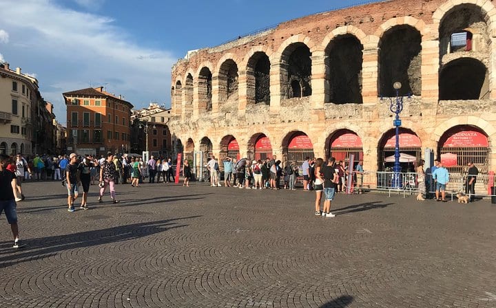 Piazza Bra and the Arena
