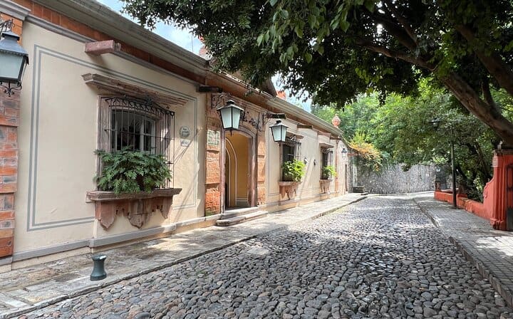 Cobblestone streets in San Miguel de Allende