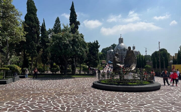 Colonial architecture in the Basilica complex