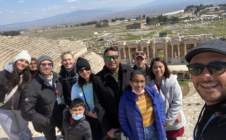 Participants at Hierapolis Theater