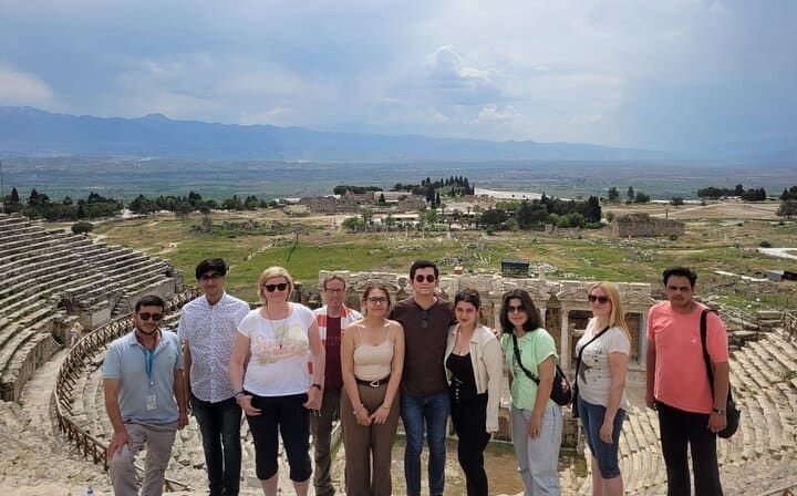 Participants at Hierapolis Theater