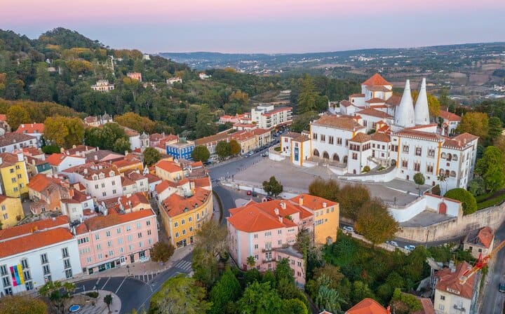 City center of Sintra