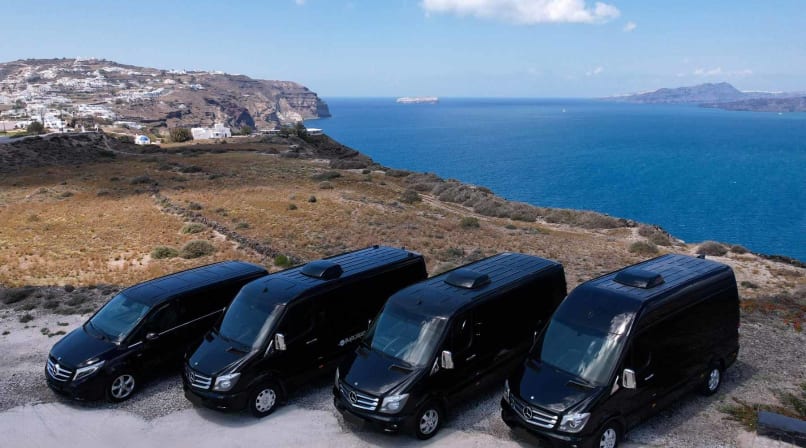 Santorini road tours