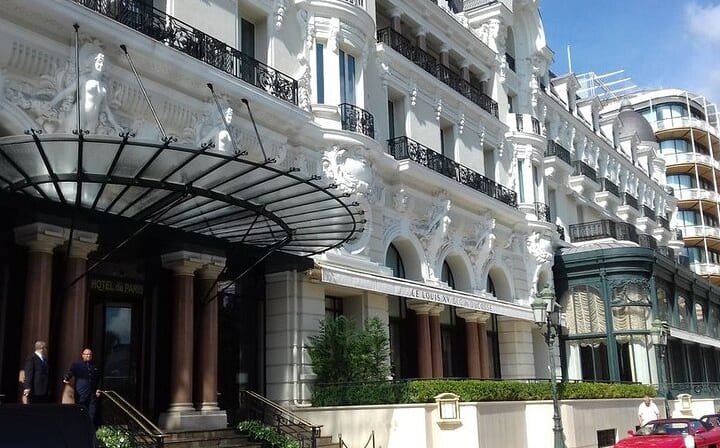 Hotel de Paris in Monte Carlo