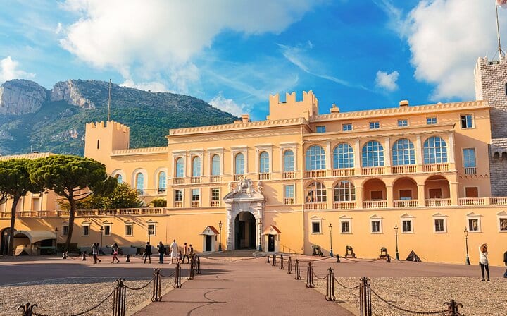 Prince palace of Monaco